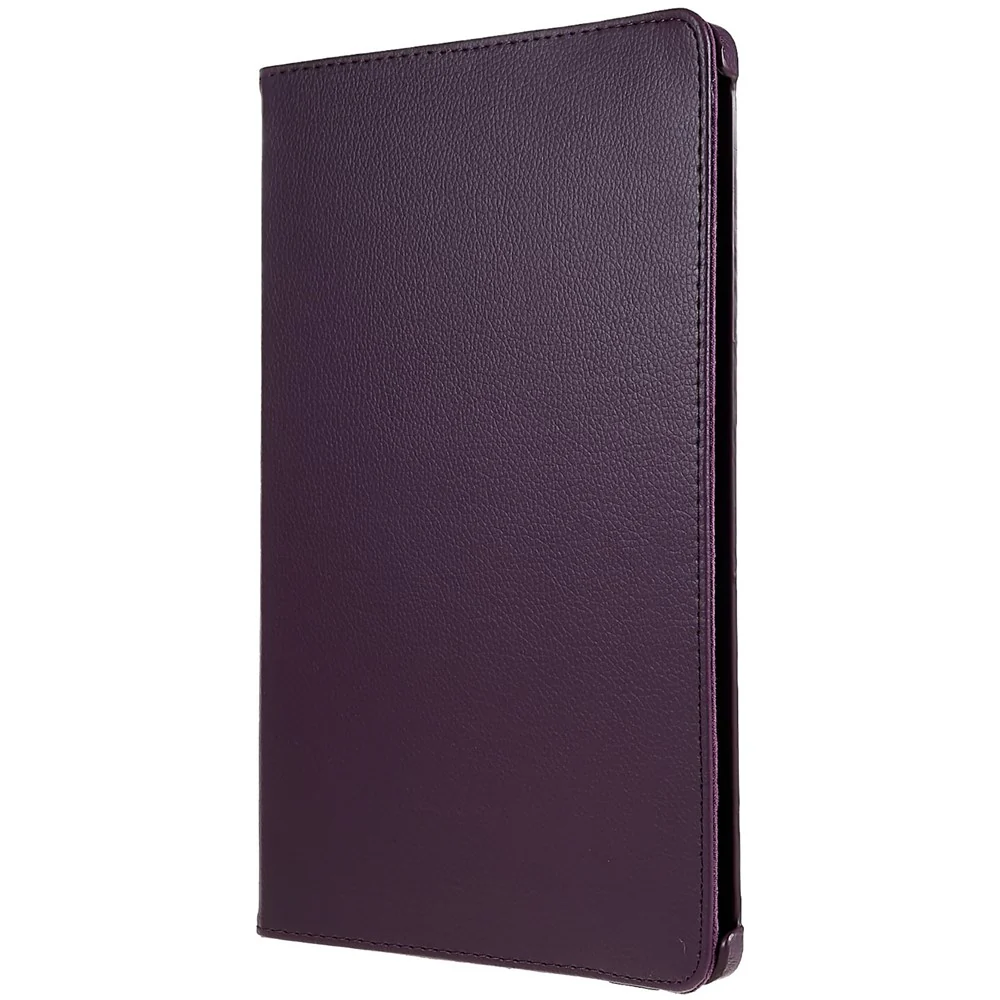 Shockproof Case for Lenovo Tab P11 Pro Gen 2, 360 Degree Rotating Stand Tablet Protector PU Leather + PC Cover Shell - Purple - Image 3