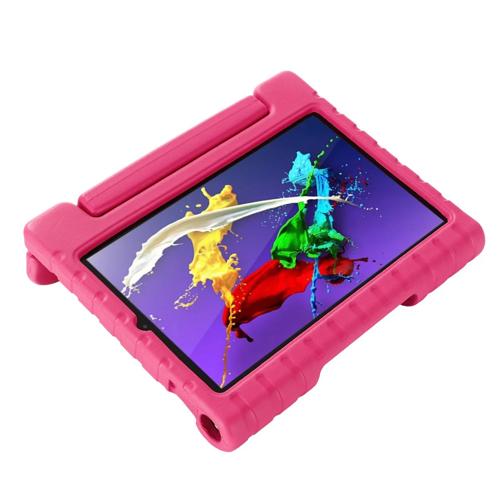 Shockproof EVA Foam Stand Shell for Lenovo Yoga Tab5 YT-X705F 10.1-inch - Rose - Image 5