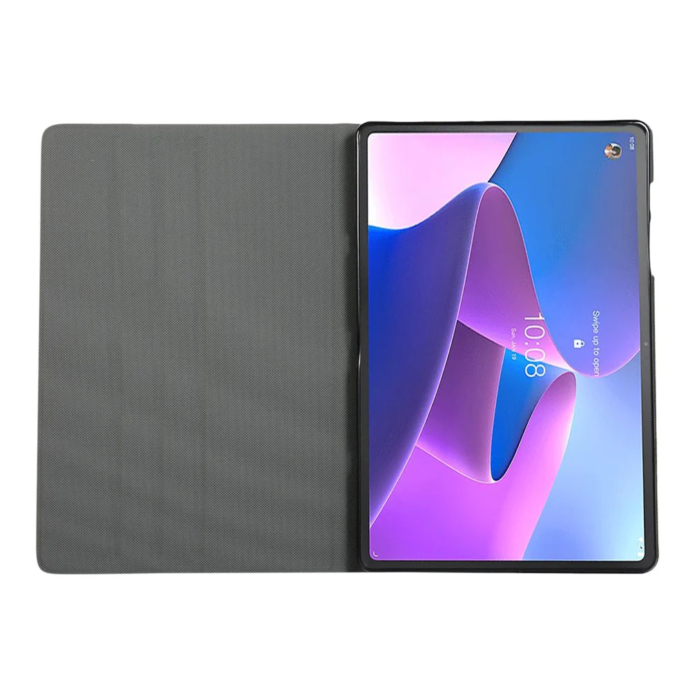 Shockproof PU Leather Shockproof Folio Stand Tablet Case Cover Protector for Lenovo Tab P12 Pro - Green - Image 5