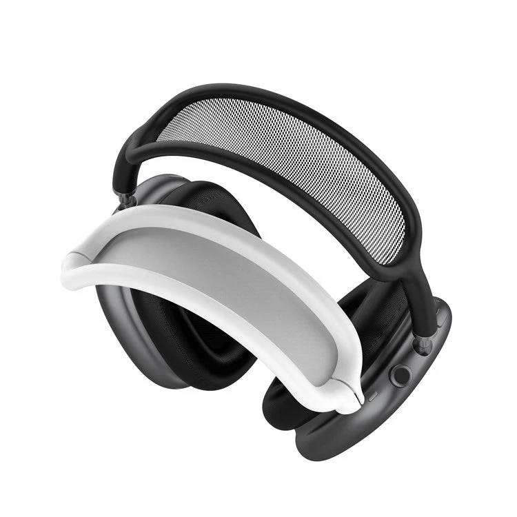 Silicone Headphone Headband Cover Replacement Cushion for AirPods Max 2 / AirPods Max - White - Image 4