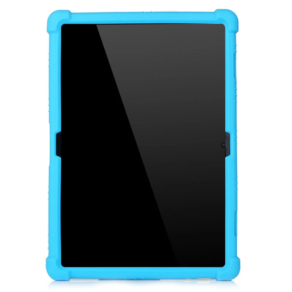 Slide-Out Kickstand Design Silicone Tablet Cover Case for Lenovo Tab M10 TB-X605F - Baby Blue - Image 2