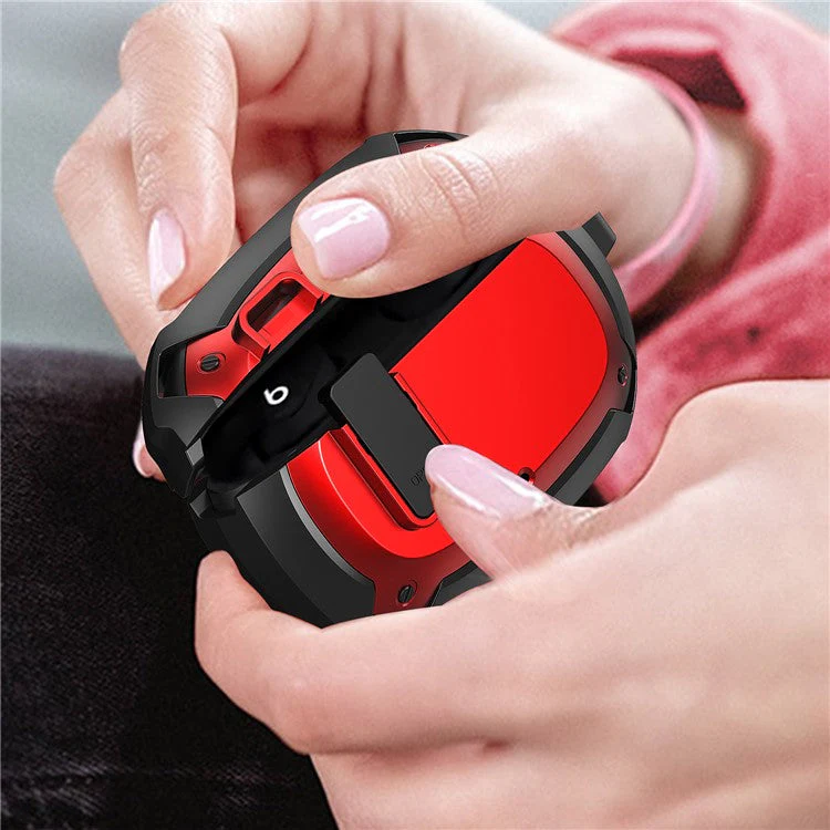 Snap-on Lid Design Bluetooth Earphone Anti-drop Protective Cover Case for Beats Studio Buds - Style 1 - Image 3