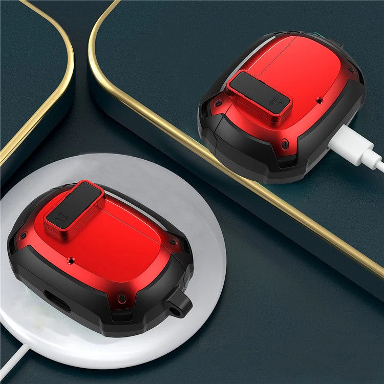 Snap-on Lid Design Bluetooth Earphone Anti-drop Protective Cover Case for Beats Studio Buds - Style 2 - Image 4