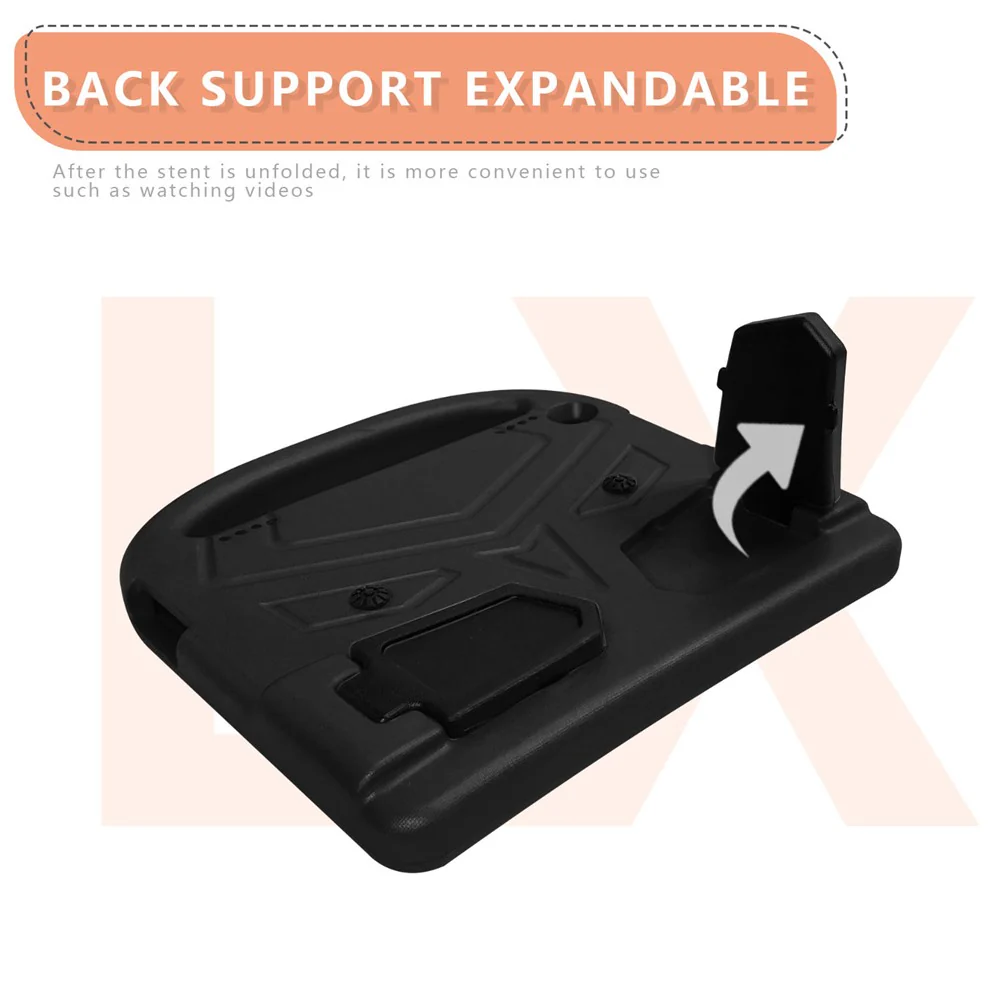 Sparrow Style Shockproof Kickstand EVA Protective Case for Lenovo Tab M10 Plus - Black - Image 2