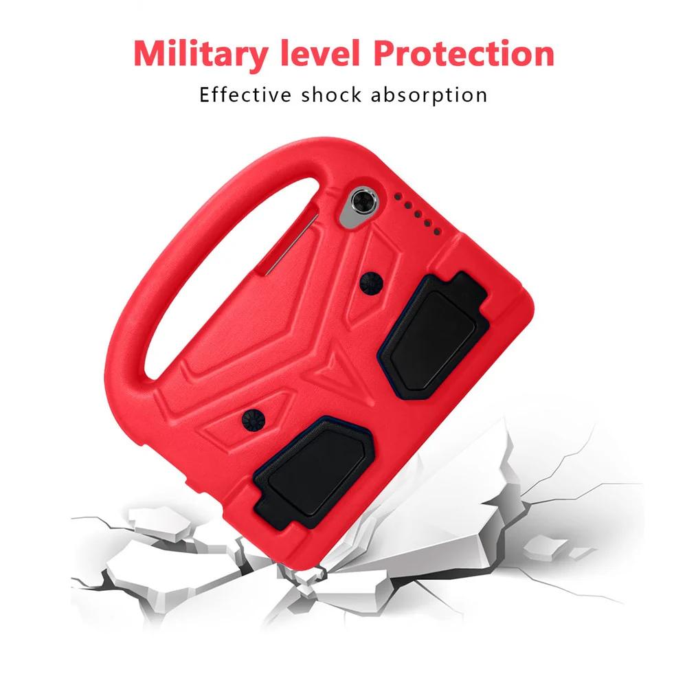 Sparrow Style Shockproof Kickstand EVA Protective Case for Lenovo Tab M8 TB-8505/8507 - Red - Image 3