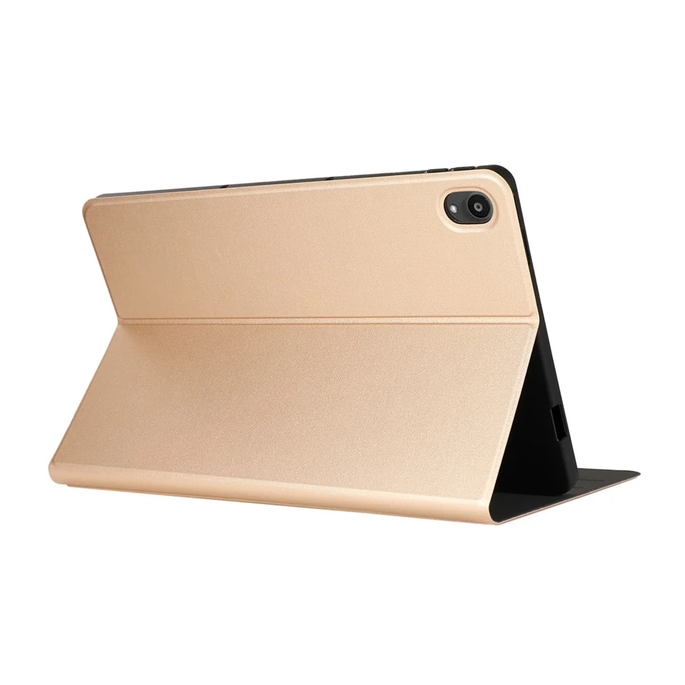 Stand Shell Leather Protective Case for Lenovo Tab P11 11-inch TB-J606F - Gold - Image 6