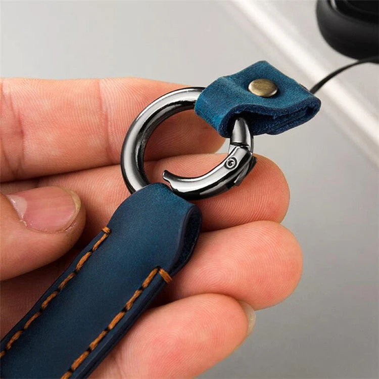 Strong Bearing Anti-drop Nylon Rope Cellphone Neck Strap Mobile Phone Lanyard, Style B - Red - Image 6