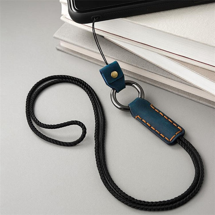Strong Bearing Anti-drop Nylon Rope Cellphone Neck Strap Mobile Phone Lanyard, Style B - Red - Image 7