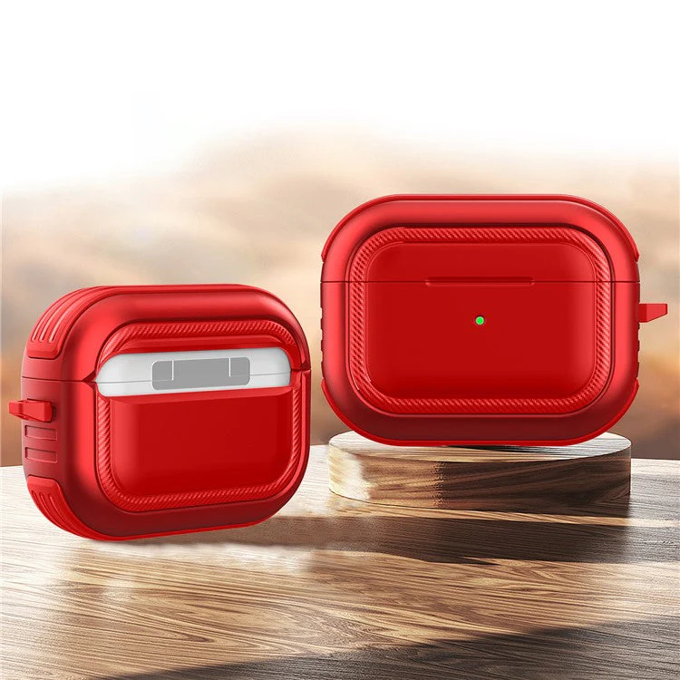 Stylish TPU+PC Anti-drop Wireless Earphone Case Protective Cover for AirPods Pro - Style 11 - Image 2