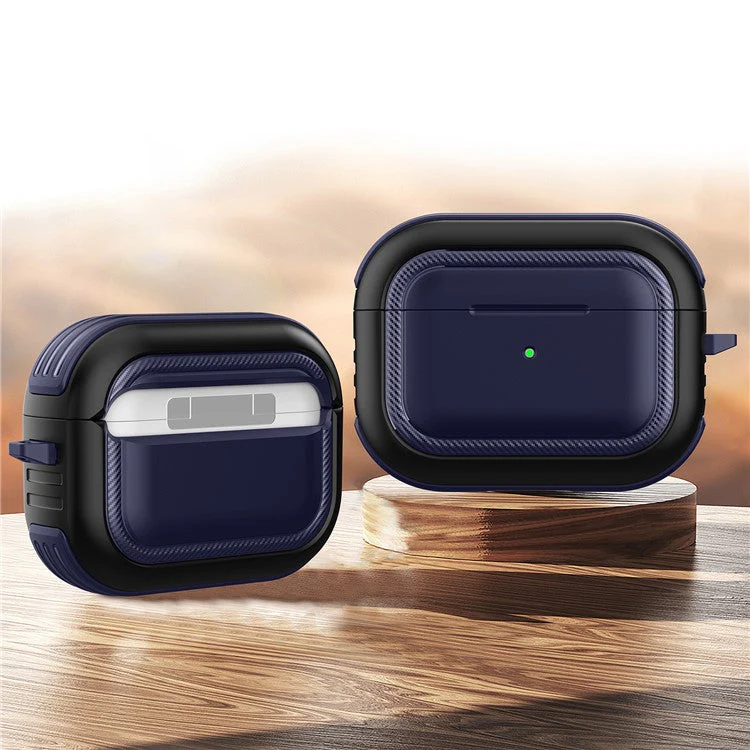 Stylish TPU+PC Anti-drop Wireless Earphone Case Protective Cover for AirPods Pro - Style 12 - Image 2