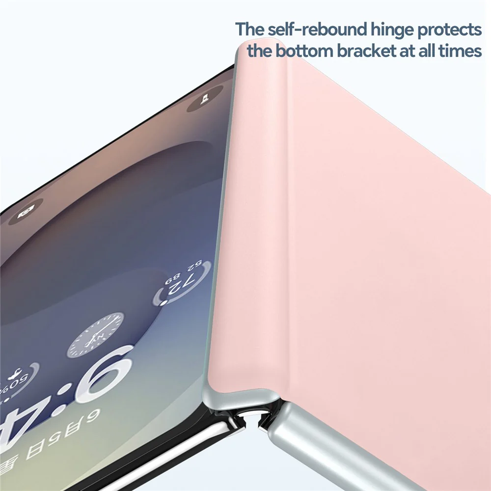SULADA For Samsung Galaxy Z Fold7 5G Case Leather Back Cover Compatible with MagSafe Hinge Protection - Black - Image 8