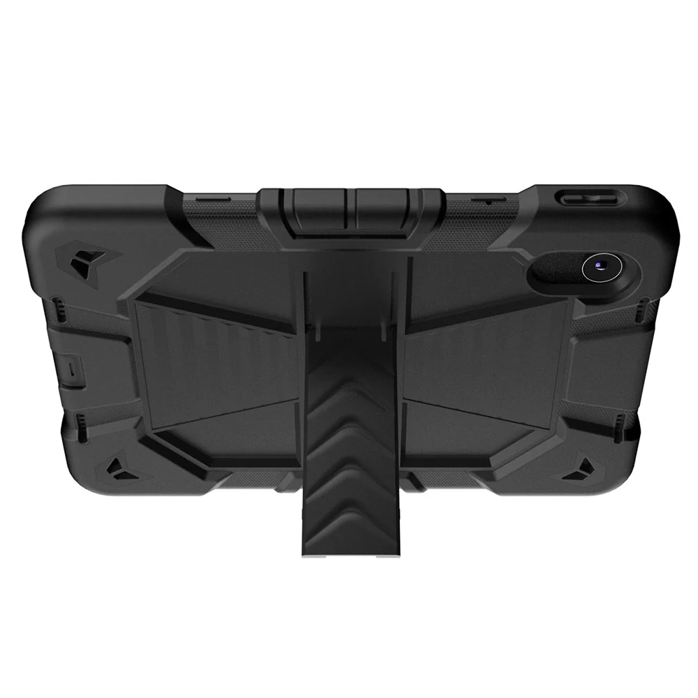 Tablet Case For Lenovo Tab M11 TB330FU 331FC / K11 / Xiaoxin Pad 11 2024 PC + Silicone Shockproof Protective Cover with Kickstand - Black - Image 4