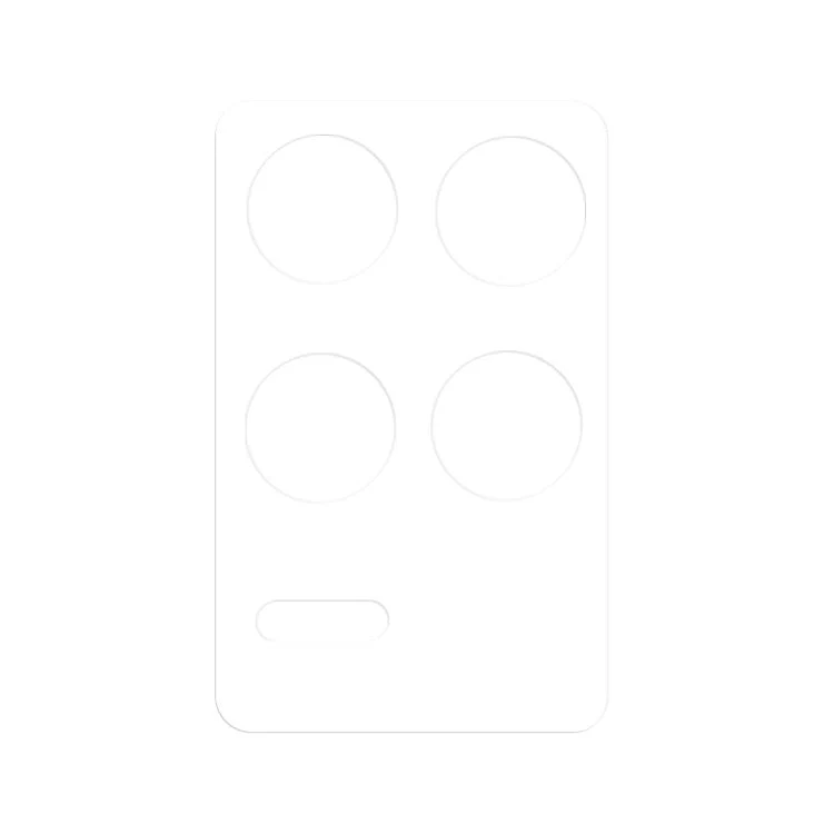 Tempered Glass Rear Camera Lens Protector for Realme 8 5G, Bubble-free Anti-scratch Camera Lens Film - Image 2