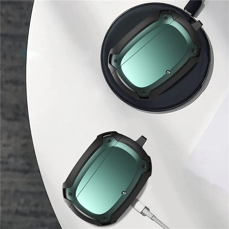 TPU+PC Anti-drop Wireless Earphone Charging Case Sleeve Protective Cover for Beats Studio Buds - Style 1 - Image 3