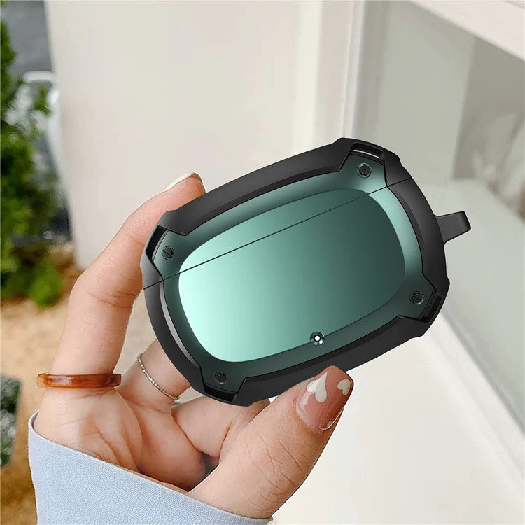 TPU+PC Anti-drop Wireless Earphone Charging Case Sleeve Protective Cover for Beats Studio Buds - Style 8 - Image 5