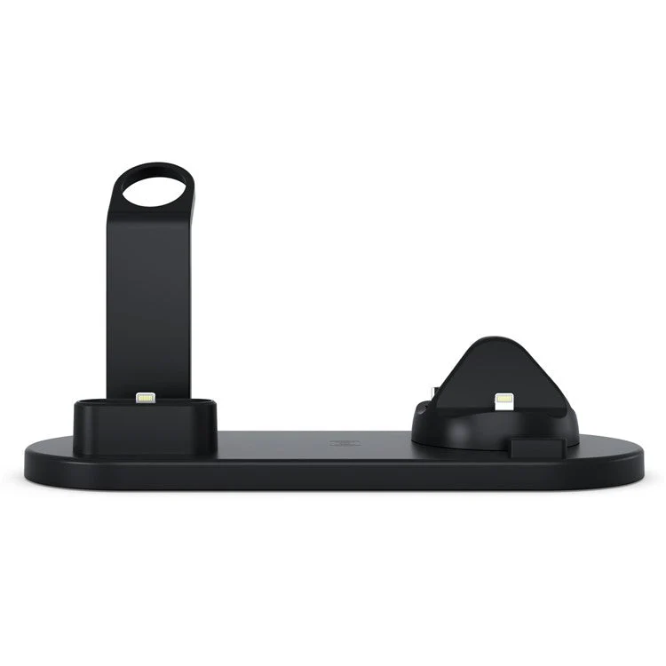 UD15 3 in 1 Rotatable Wireless Charging Dock Station for Apple iPhone/Android Device /Type-C Device - Black - Image 4