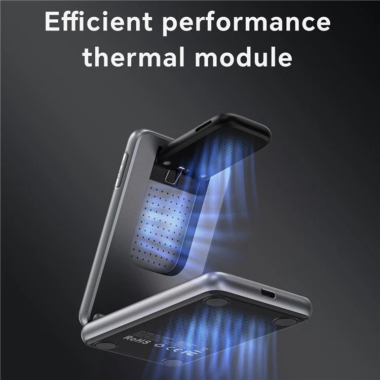 W93 Aluminum Alloy Magnetic Foldable 3 in 1 Wireless Charger Stand for iPhone / Apple Watch / AirPods - Image 5