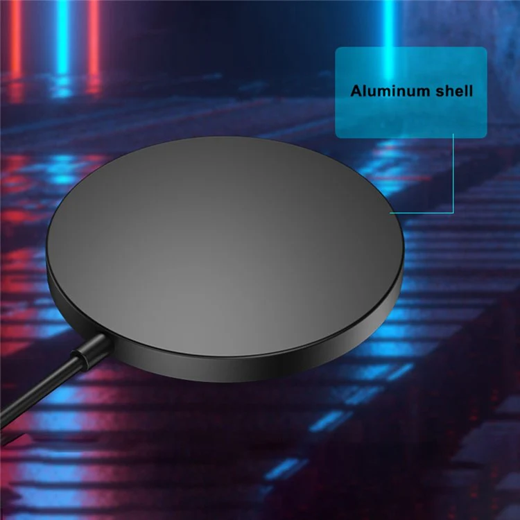 WEKOME WP-U99 Vanguard Series Transparent Glass Panel 15W Magnetic Wireless Charger - Image 6