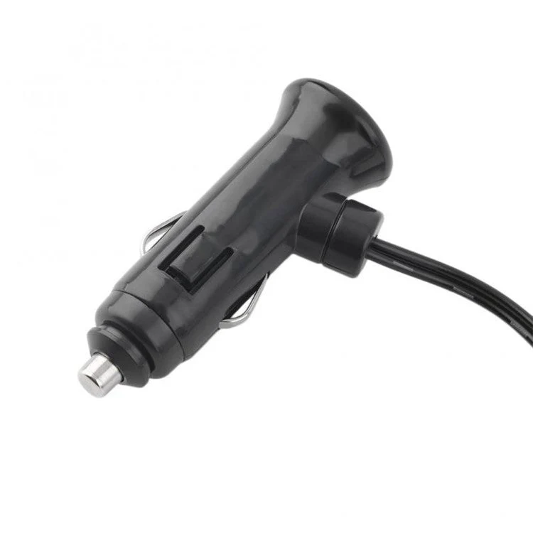 WF-102 PDA Power Supply Cigarette Lighter Adapter 12V/24V 2 Sockets Cigarette Lighter Splitter with 2 USB Ports for Car - Image 6