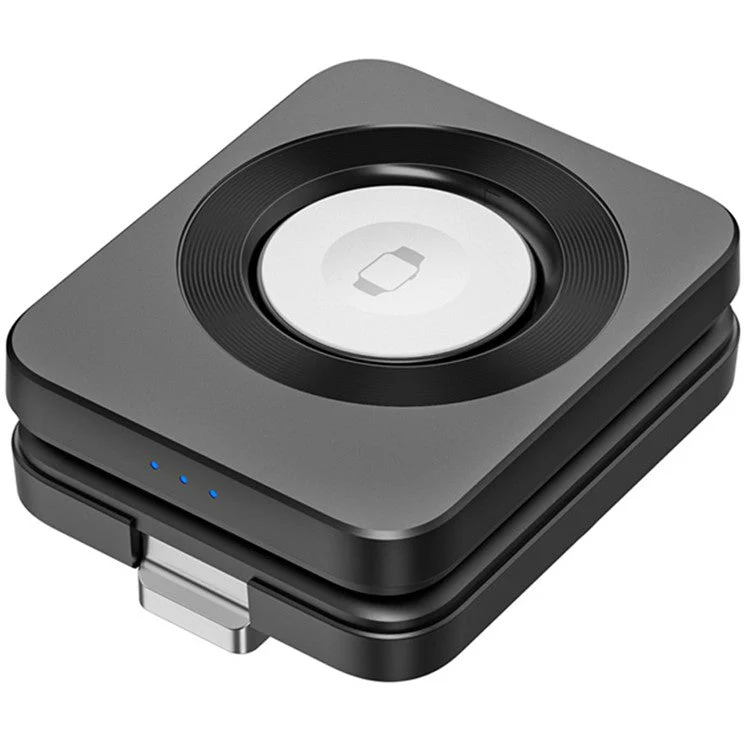 WIWU Wi-W028 QI2 3-in-1 Magnetic Phone Watch Earphone Foldable Wireless Charger - Image 4