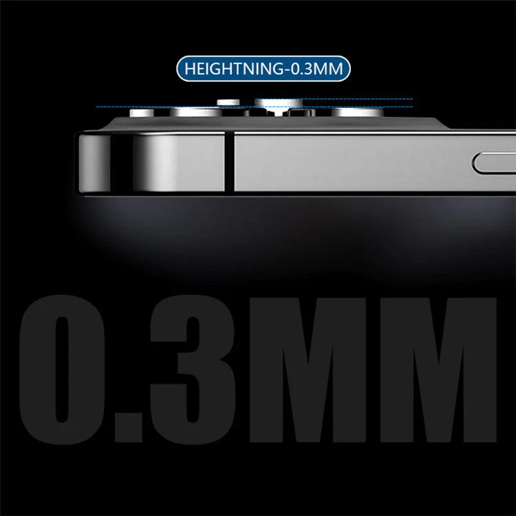 X-LEVEL AR Spotlight Series For Samsung Galaxy S23 / S23+ Camera Lens Protector Set Night Shooting Mode - Purple - Image 4
