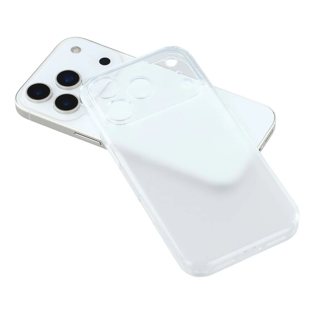 X-LEVEL For iPhone 17 Pro Max Case Precise Cutout Matte Tempered Glass + TPU Phone Cover - Transparent - Image 7