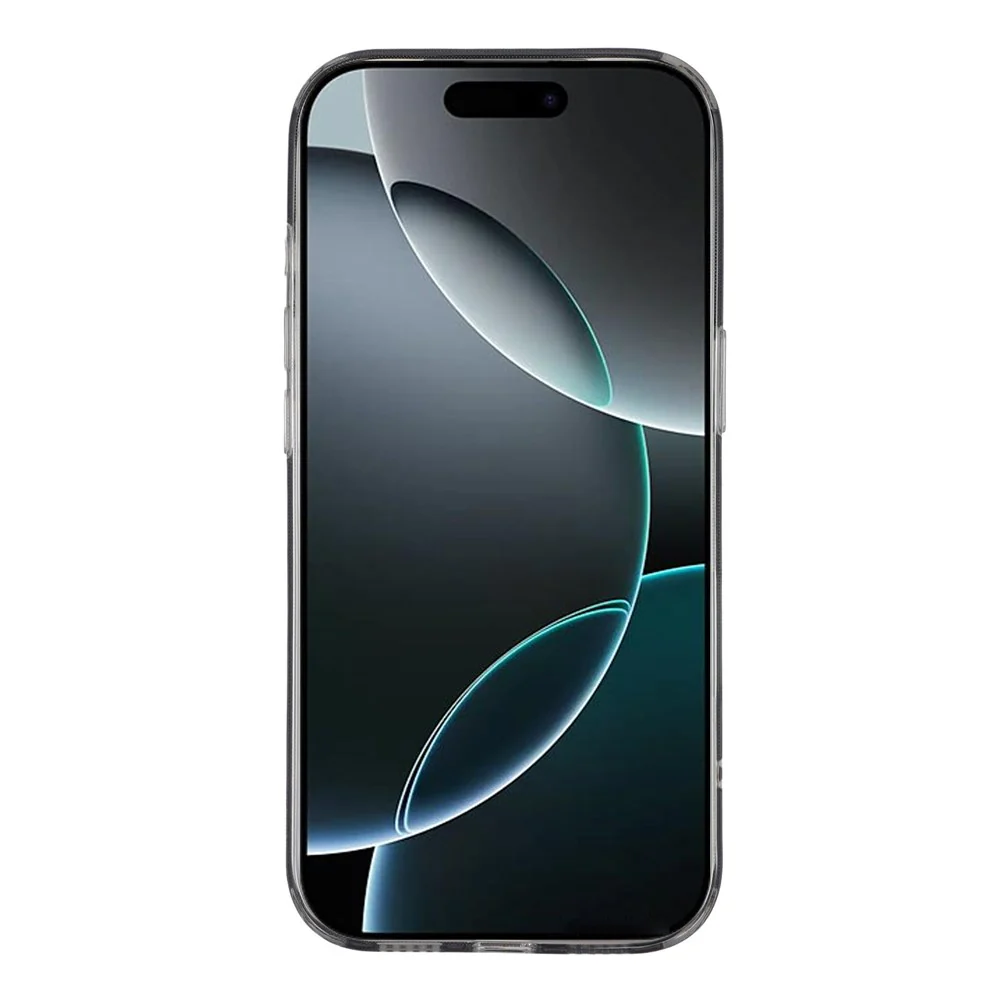 X-LEVEL For iPhone 17 Pro Max Case Precise Cutout Matte Tempered Glass + TPU Phone Cover - Transparent Black - Image 2