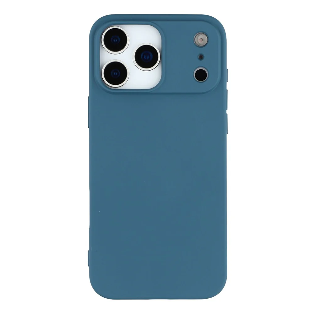X-LEVEL For iPhone 17 Pro Max Case Soft TPU Anti Scratch Fiber Lining Phone Cover - Dark Blue - Image 3