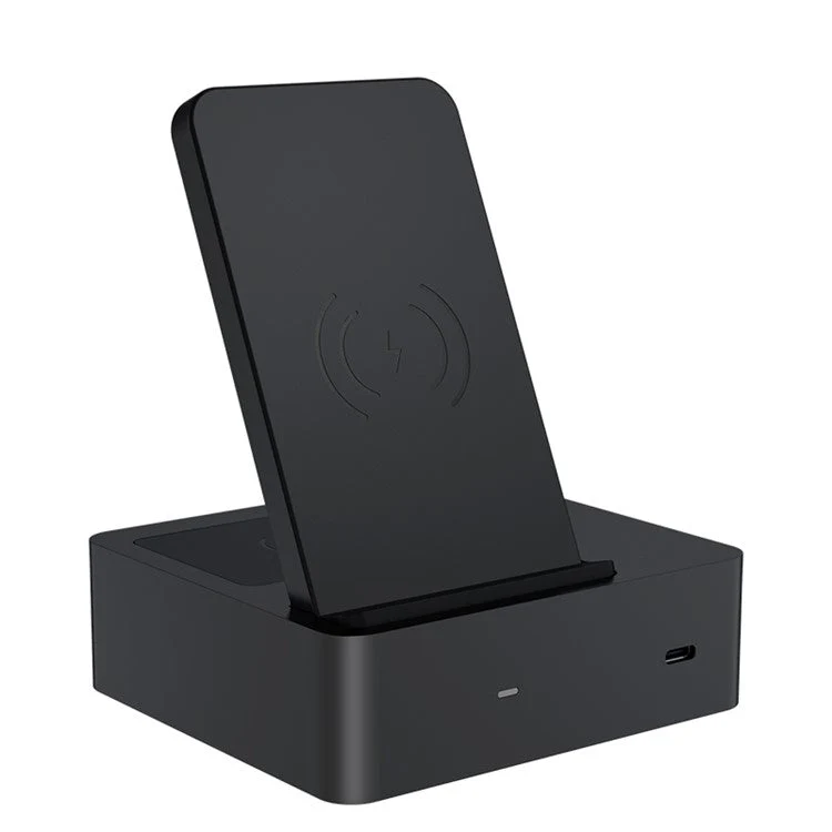 XDL-WA10 6 in 1 Wireless Charger Dock Station [with 3 USB Ports + 1 USB-C Port] for iPhone Samsung Huawei - EU Plug - Image 3