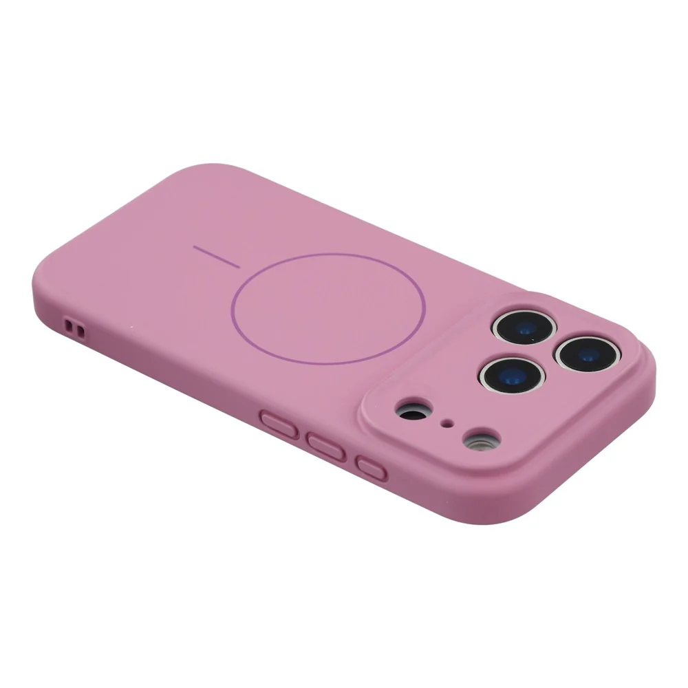YCADEN For iPhone 17 Pro Max Case Compatible with MagSafe Precise Cutouts TPU Phone Back Cover - Blackcurrant - Image 5
