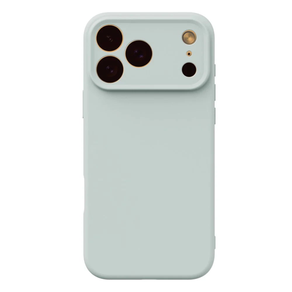 YCADEN For iPhone 17 Pro Max Case Precise Cutouts TPU Phone Back Cover - Cloud Blue